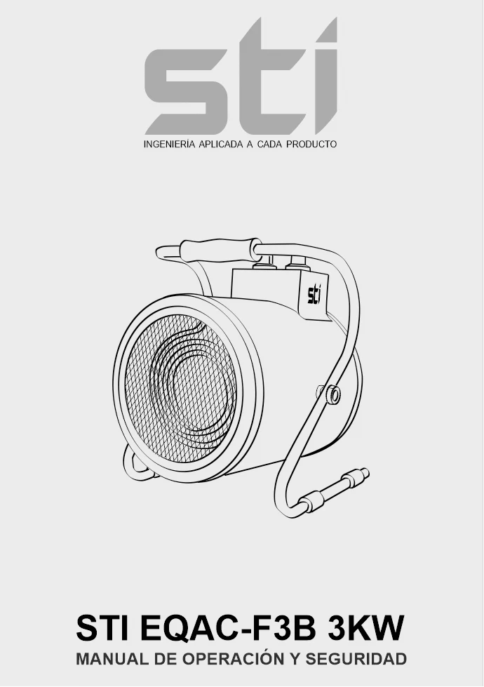Manual de Operaciones STI EQAC-F3B-3KW