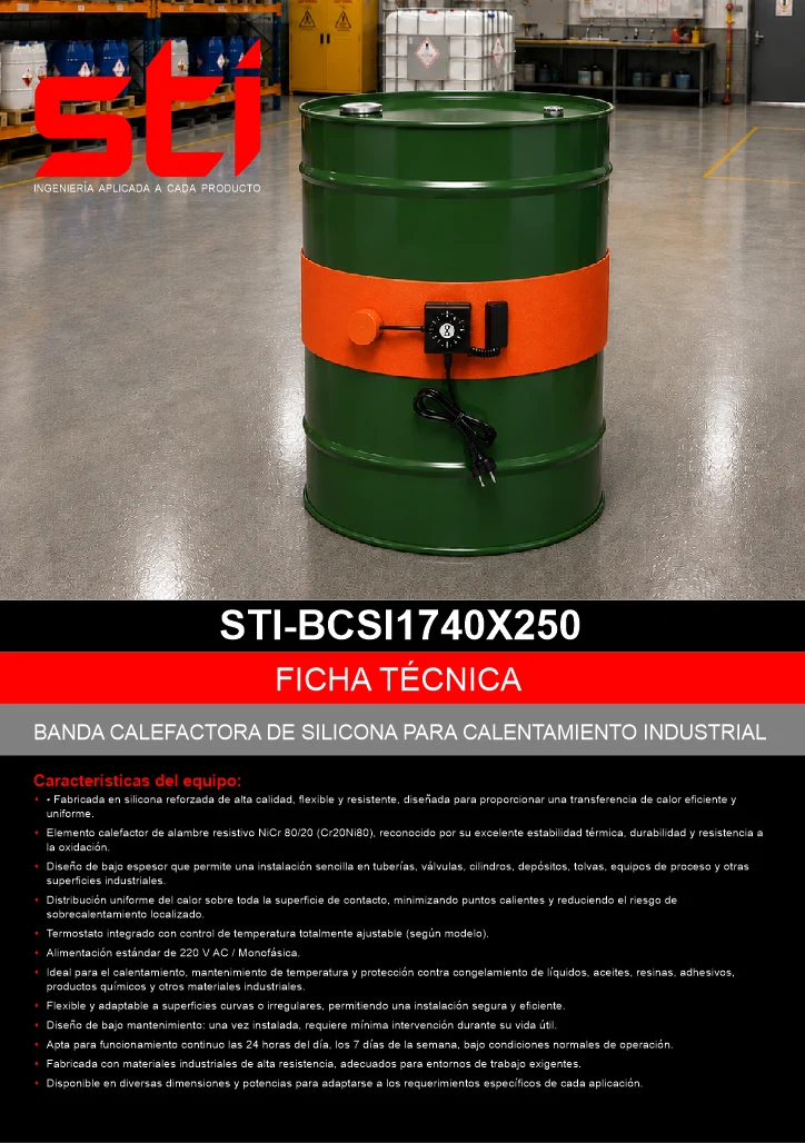 PDF Ficha Técnica STI EQAC-F3B-3KW