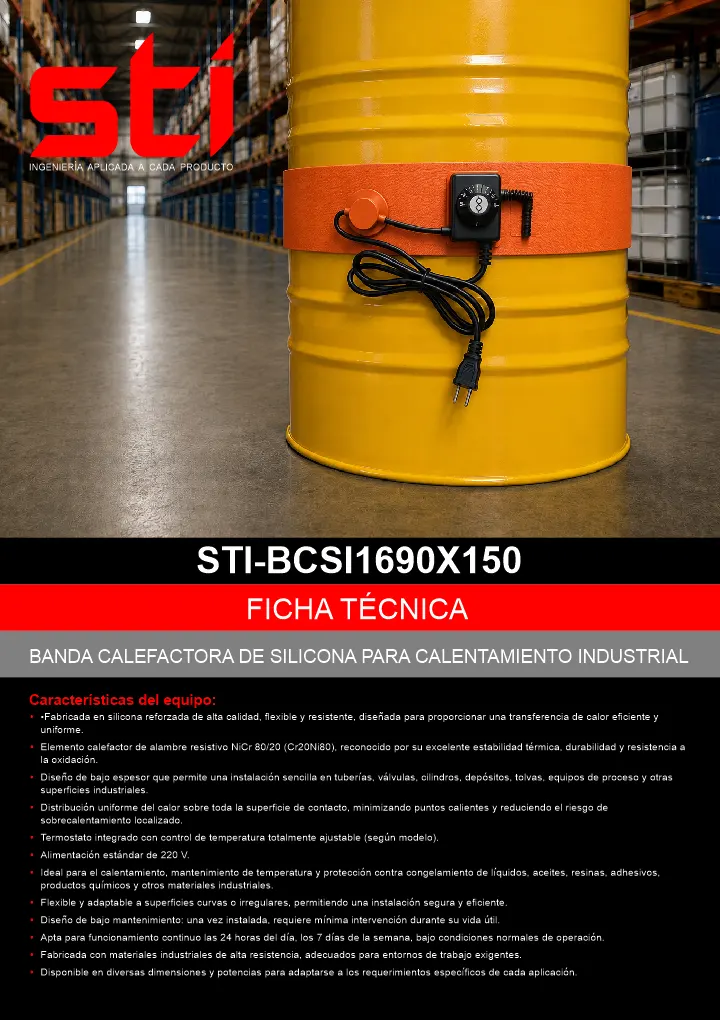 PDF Ficha Técnica STI EQAC-F3B-3KW