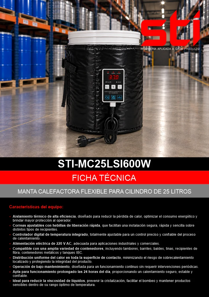 PDF Ficha Técnica STI EQAC-F3B-3KW