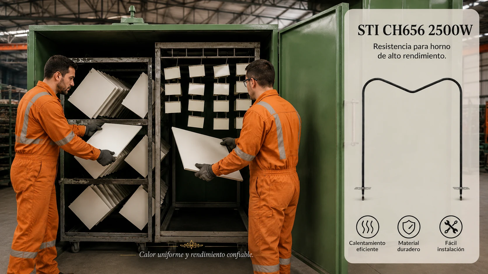 Equipo calefactor industrial